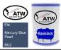 Preview: Kia, Mercury Blue Pearl, BU2: 500ml Lackdose, von ATW Autoteile West.